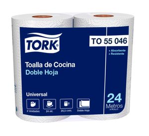 Toalla multiusos absorbente 2x24 m