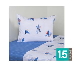 Juego de sábanas 1.5 plazas 144 hilos Rover