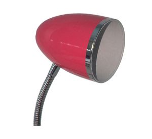 Lámpara escritorio 1L E27 Medea rosa Abitare