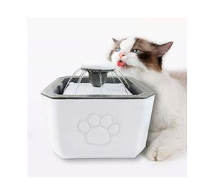 Bebedero automático para mascotas 17x19x19 cm CDX688 blanco