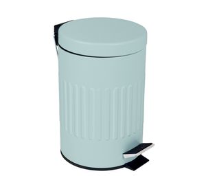 Papelero pedal Decoline verde 3 lt