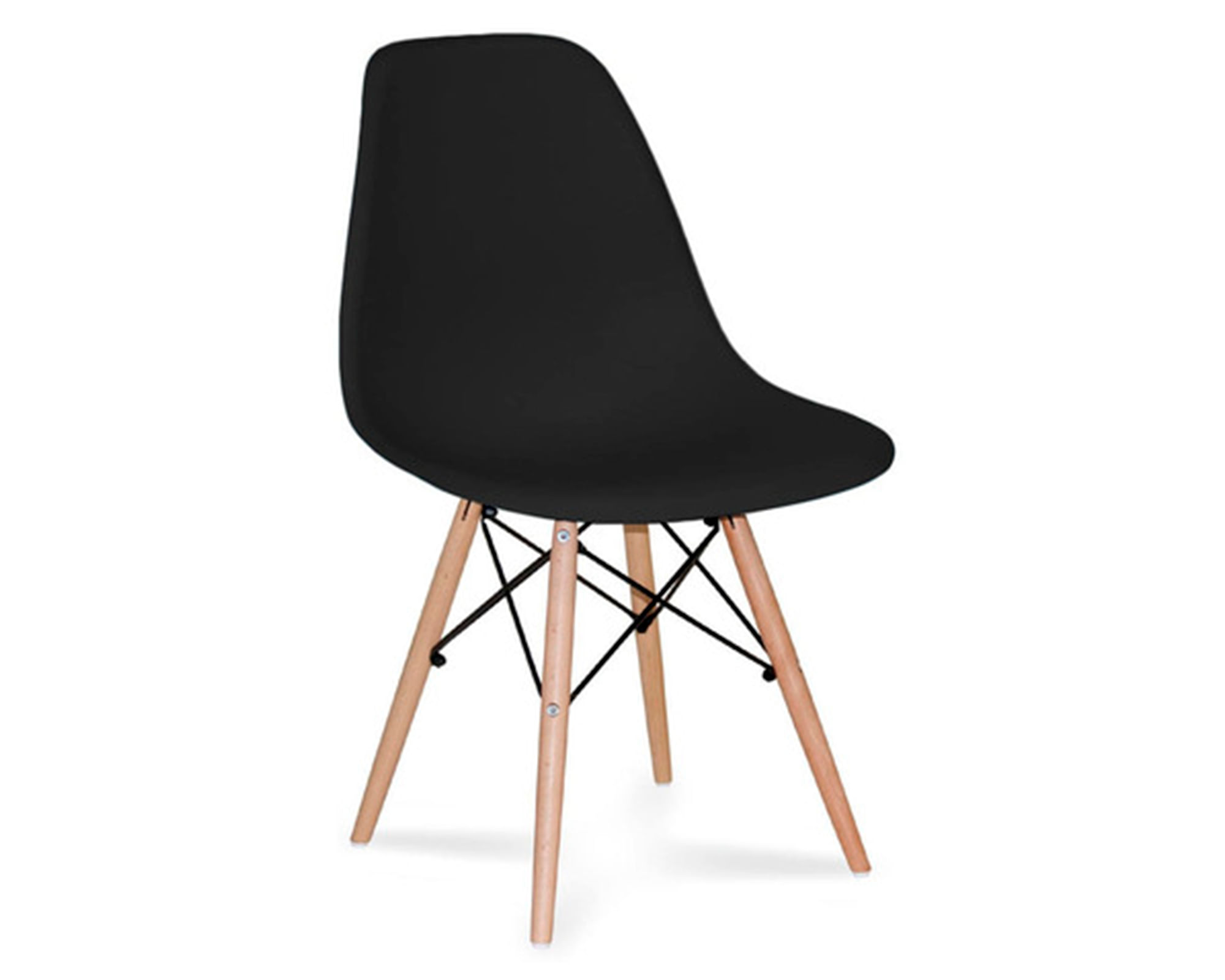 Importadora USA Silla comedor living polipropileno negro