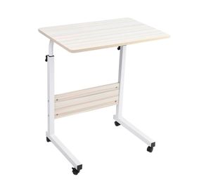 Mesa computador multiusos con ruedas Y1864C-1 blanco
