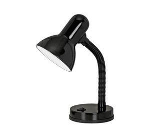 Lámpara de escritorio 1L E27 Basic negro
