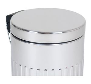 Papelero pedal Decoline acero 3 lt