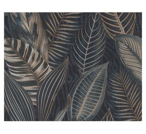 Papel mural 1000x53 cm Lírico 751840 azul