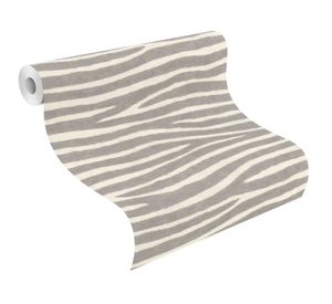 Papel mural 1000x53 cm Lírico 751734 gris