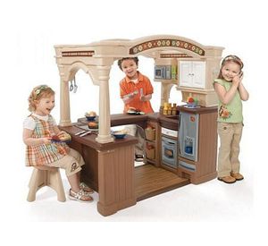 Centro de juego 119x94x117 cm gran cocina Step2