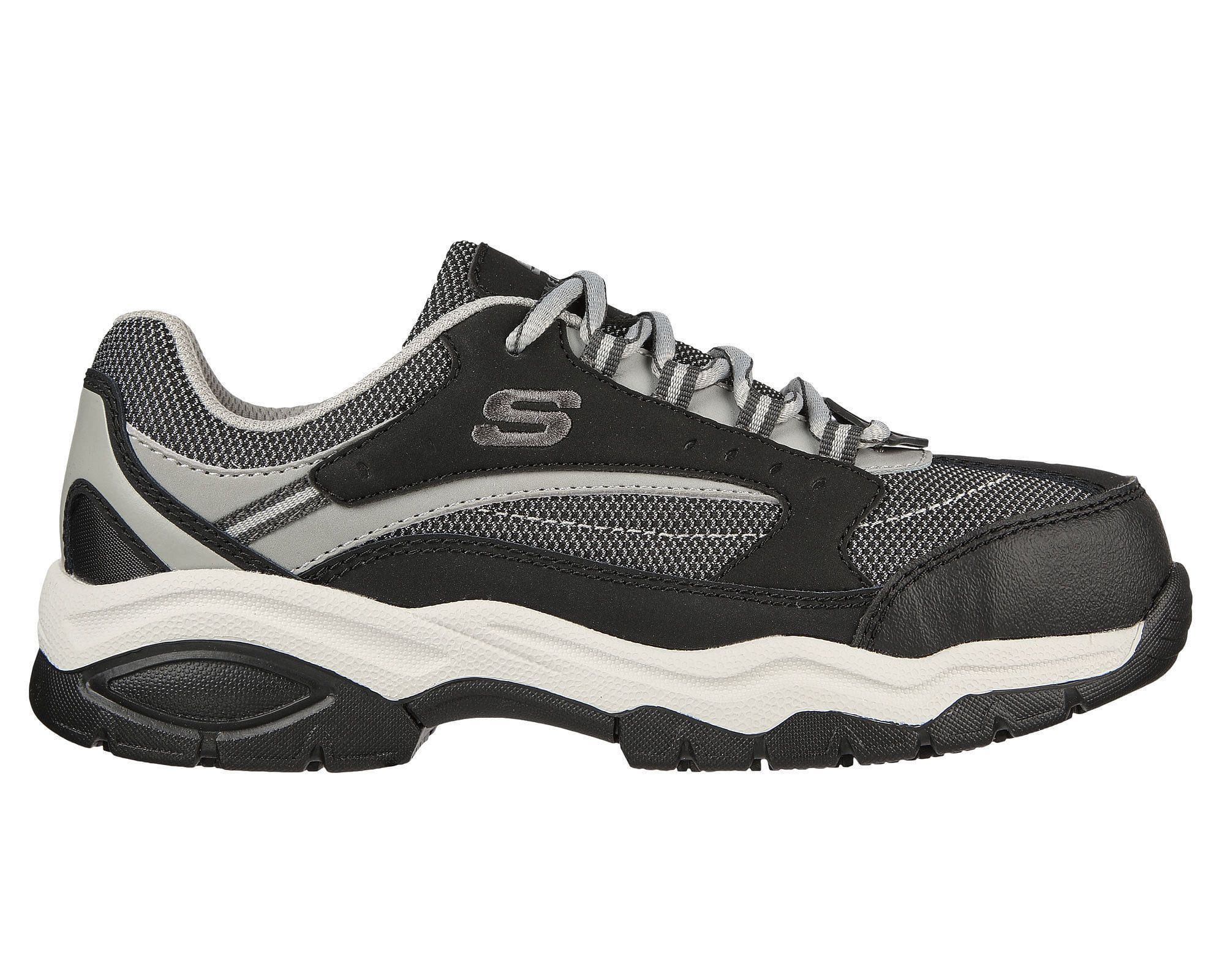Deportivas Skechers Zapatos De Seguridad De Mujer Skechers Black