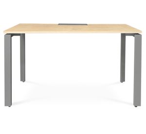 Escritorio 140x60 cm Space natura/gris