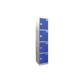 Lockers plástico 194x38x50 cm lp 1-04 clave Maletek