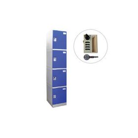 Lockers plástico 194x38x50 cm lp 1-04 clave Maletek