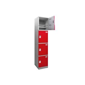 Lockers plástico 194x38x50 cm lp 1-04 clave Maletek