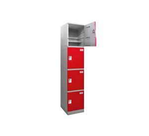 Lockers plástico 194x38x50 cm lp 1-04 clave Maletek