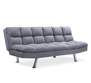 Futón Bari Junior gris Idetex