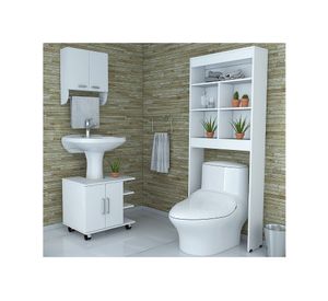 Botiquín + optimizador lavamanos + optimizador baño TuHome