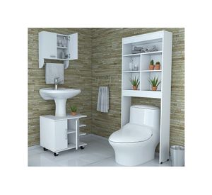 Botiquín + optimizador lavamanos + optimizador baño TuHome