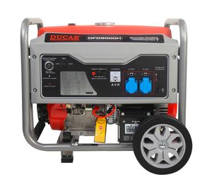 Generador a gasolina eléctrico/manual DFD9000H Ducar