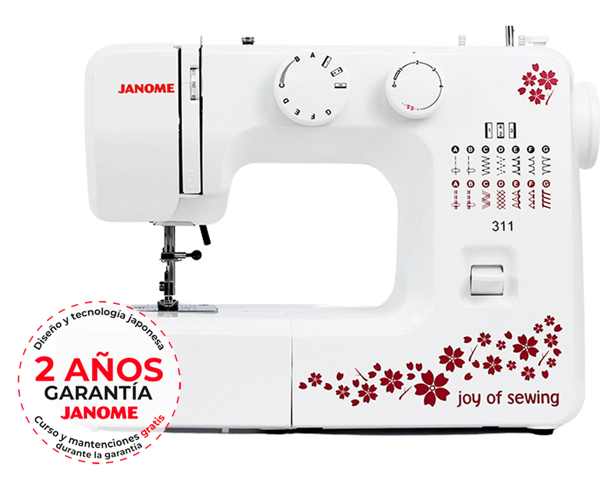 Máquina de Coser 311 Janome