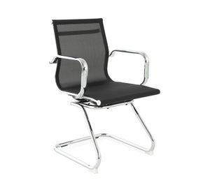 Silla visita malla Carson Media negro