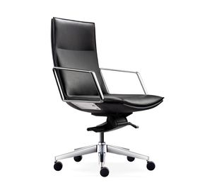 Silla oficina Alek Media negro Form Office