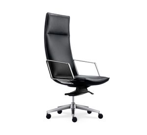 Silla oficina Alek Alta negro Form Office