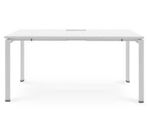 Escritorio pasacables Neo blanco