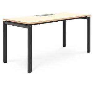 Escritorio pasacables Neo natura/negro