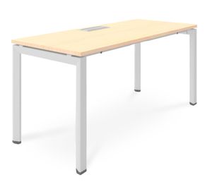 Escritorio pasacables Neo natura/blanco