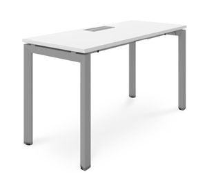 Escritorio pasacables Neo blanco/gris