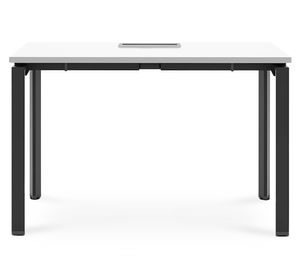 Escritorio pasacables Neo blanco/negro