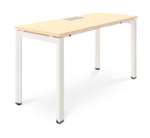 Escritorio pasacables Neo natura/blanco