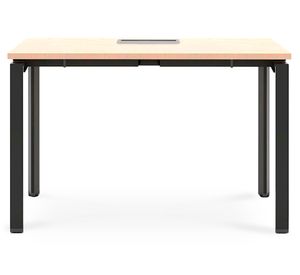 Escritorio pasacables Neo natura/negro