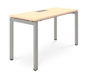 Escritorio pasacables Neo mate natura/gris