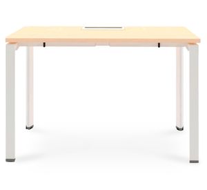 Escritorio pasacables Neo natura/blanco