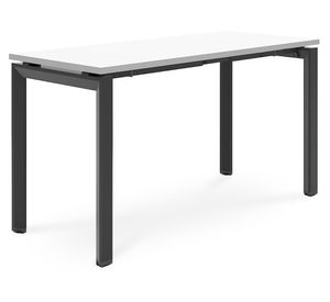 Escritorio MDF Neo mate blanco/negro