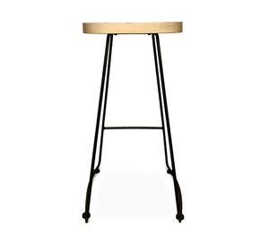 Taburete alto madera City natural