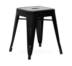 Piso metálico Tolix negro Form Design