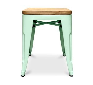 Piso Tolix asiento madera menta Form Design