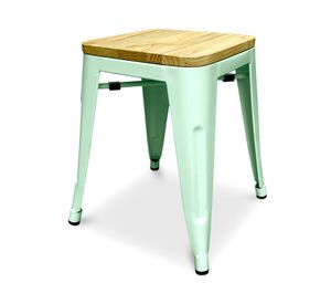 Piso Tolix asiento madera menta Form Design