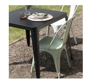 Mesa de comedor Tolix Negro Form Design