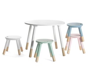 Pack Kids 1 mesa 4 silla Block multicolor Form Design