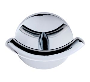 Percha doble Brita cromado Duschy