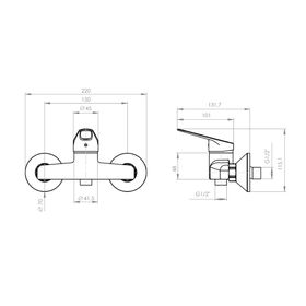 Monomando ducha Cincinnati