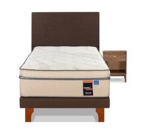 Cama europea 1.5 plazas + set Maximo Cobre