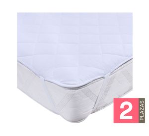 Cubrecolchón 2 plazas microfibra S/D