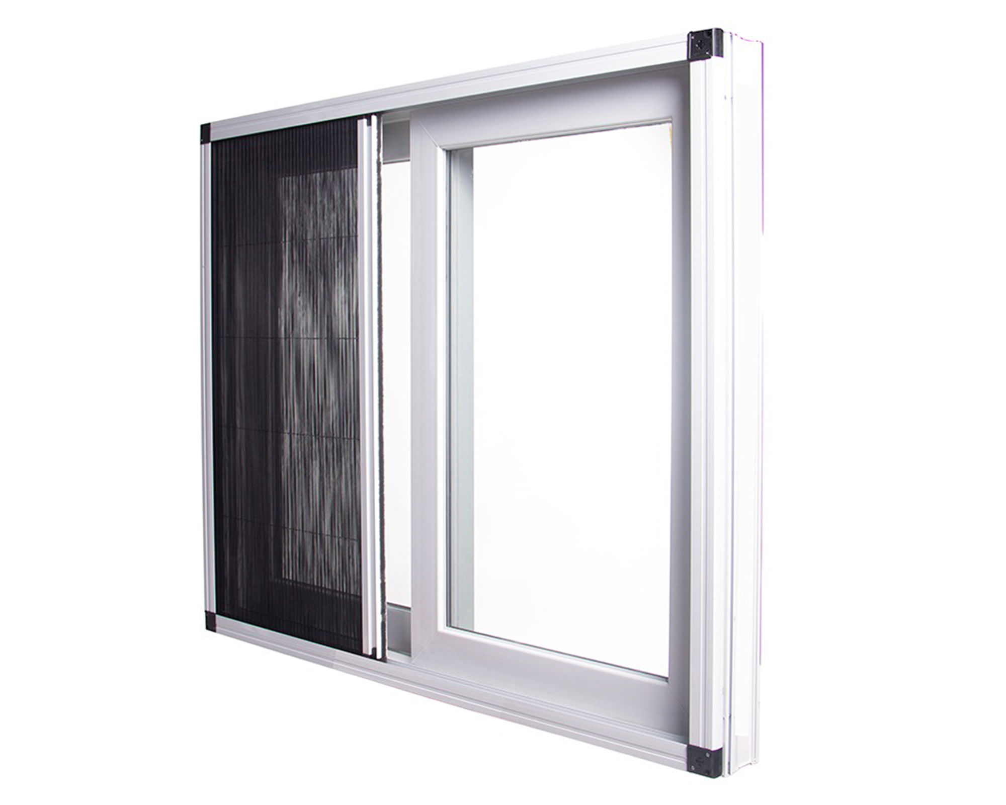 Mosquitero Retráctil Premium 100x100 cm Crown Glass