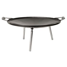 Parrilla disco arado 55 cm acero pulido