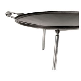 Parrilla disco arado 55 cm acero pulido