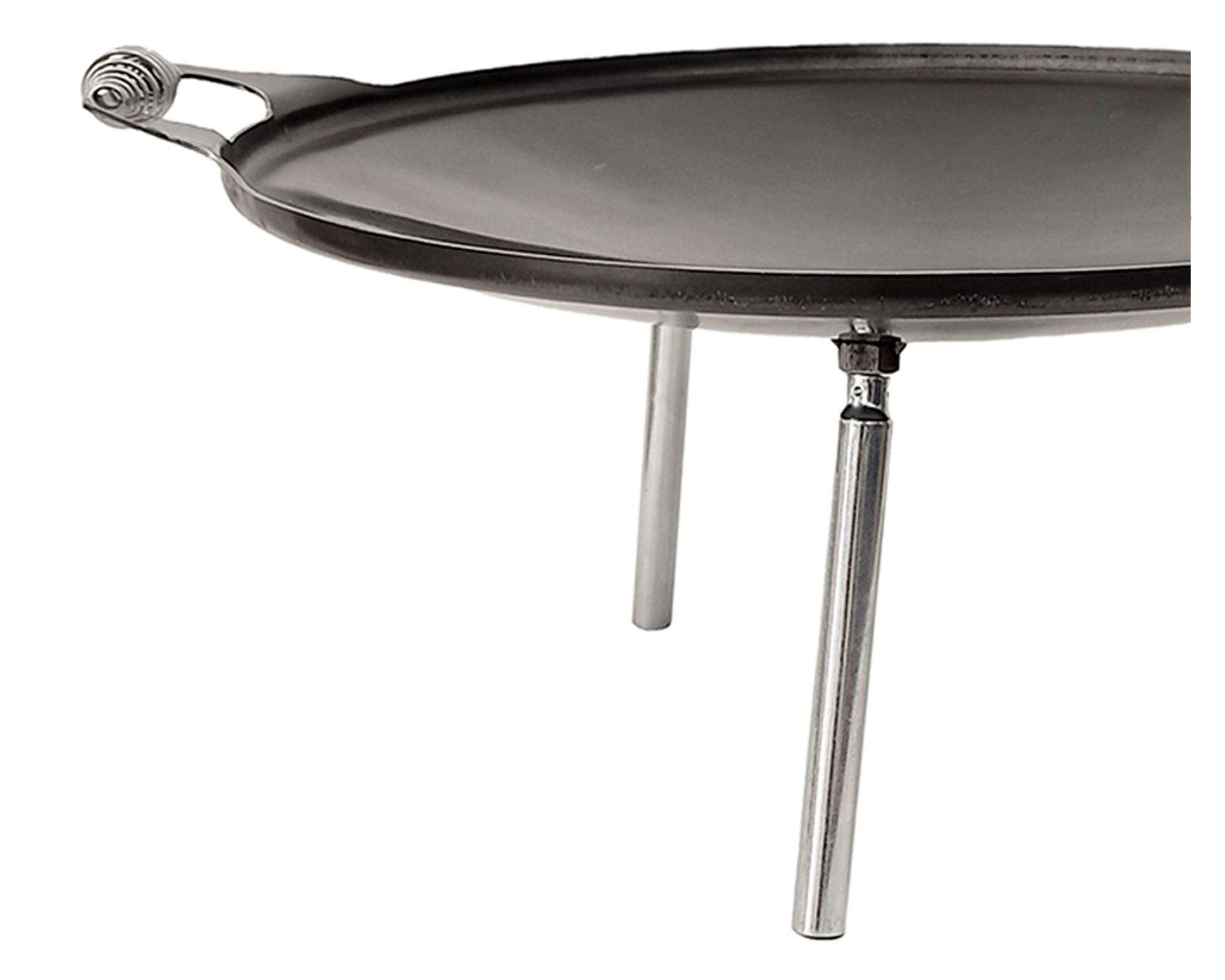 Parrilla disco arado 55 cm acero pulido